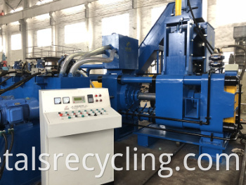 Y83W-250 Horizontal Ferrous Non-Ferrous Waste Metal Briquette Recycling Machine
